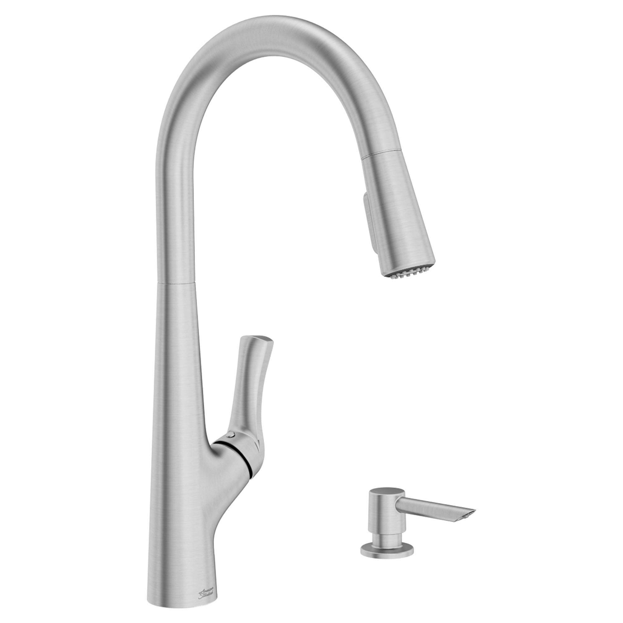 Copley Pull-Down Kitchen Faucet with Soap Dispenser